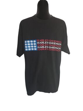 Harley-Davidson Black Logo Graphic Tee